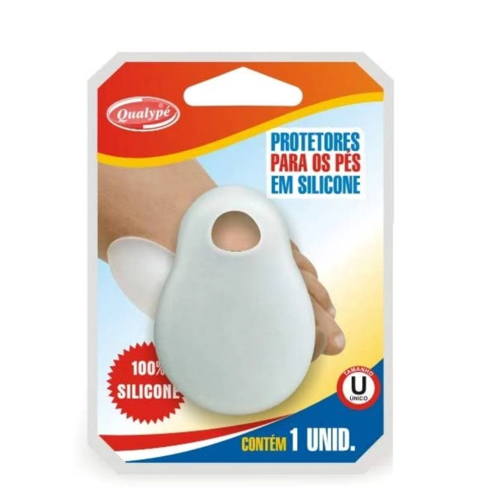 Calcanheira Qualype Silicone Com Alça 1un