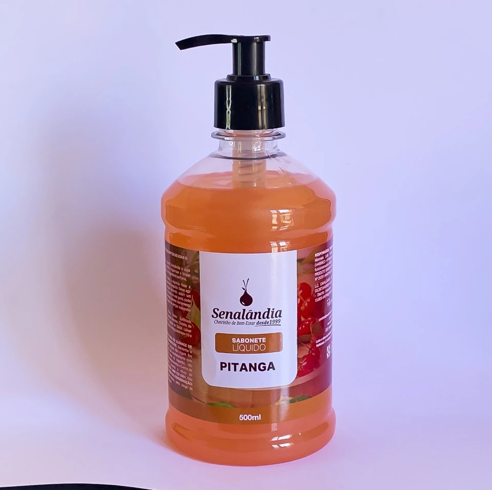 Sabonete Liquido Senalandia Extrato De Pitanga 500ml