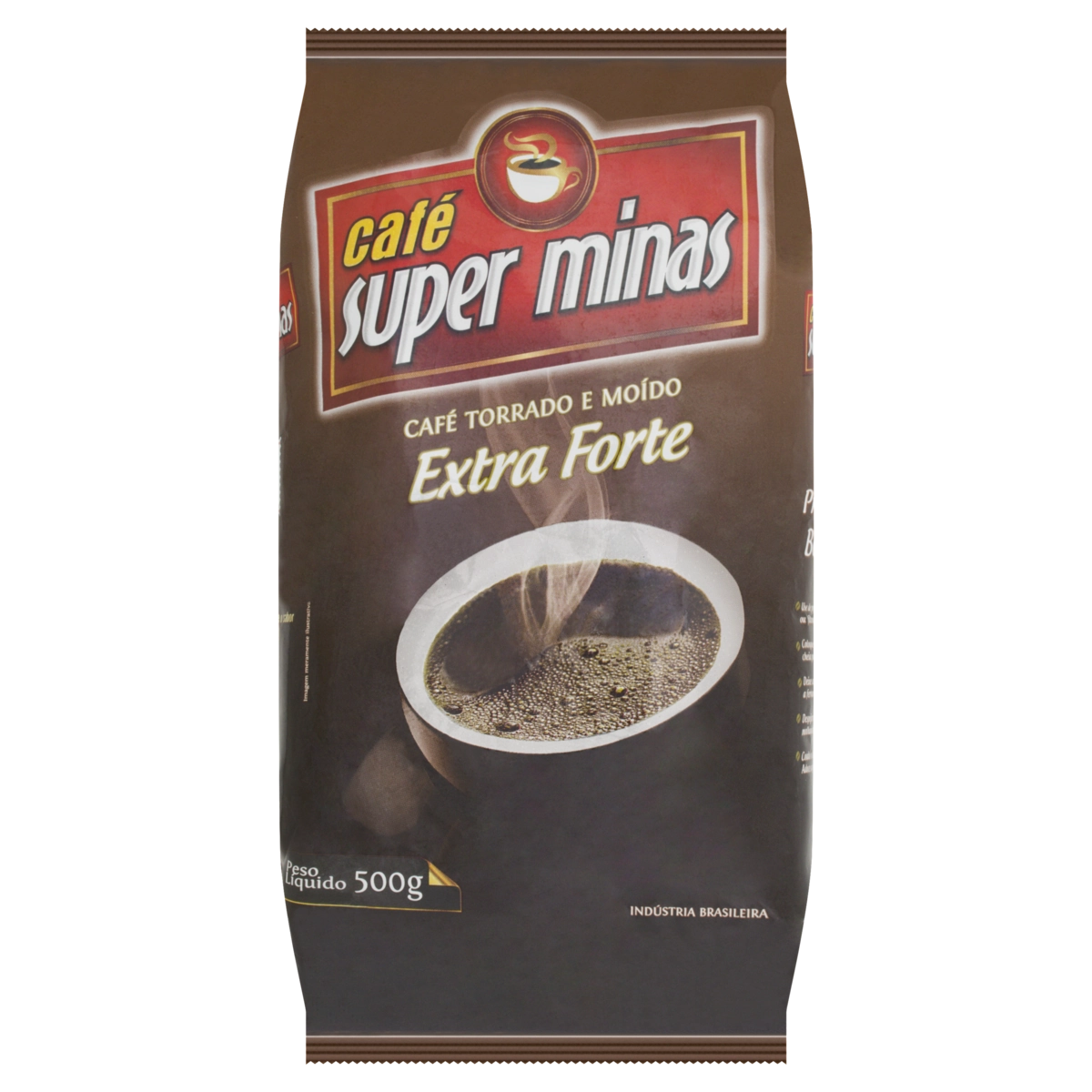 Café Torrado E Moído Extraforte Café Super Minas Pacote 500g