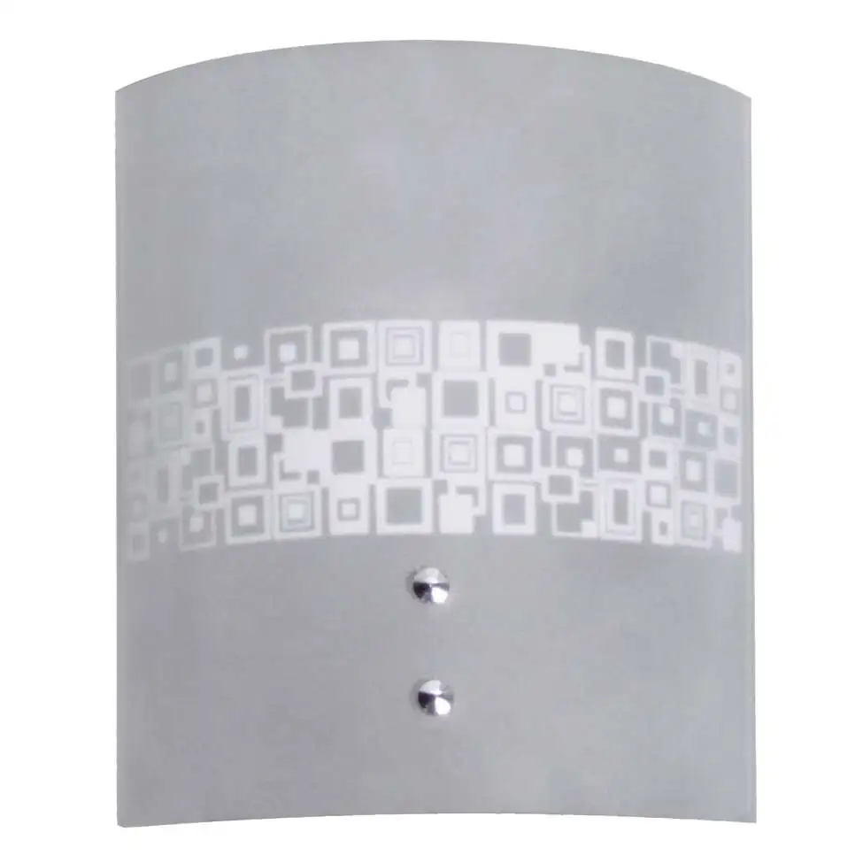 Arandela Calha Mosaico Branco Attena