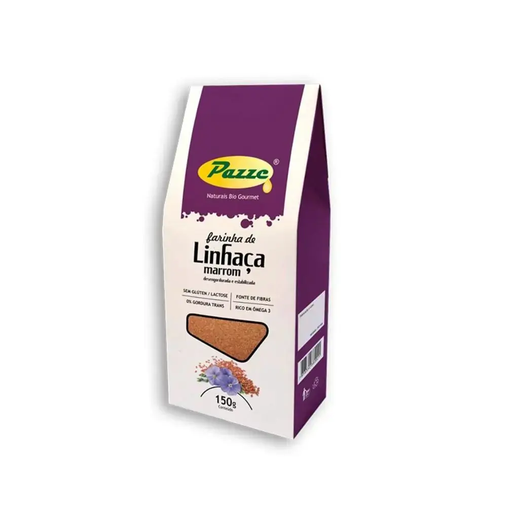 Farinha de Linhaça Marrom Pazze 150 gramas