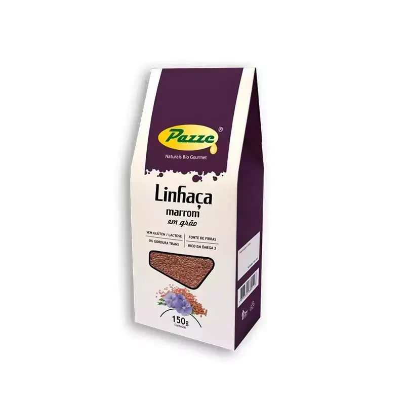 Grão de linhaça Marrom Pazze 150 gramas