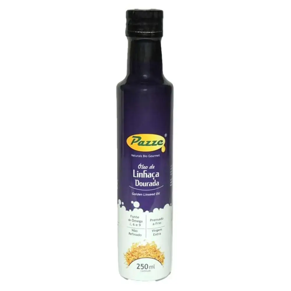 Óleo de Linhaça Dourada Extra Virgem Pazze 250ml