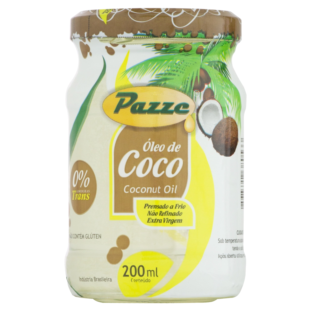 Óleo de Coco 200ml Pazze