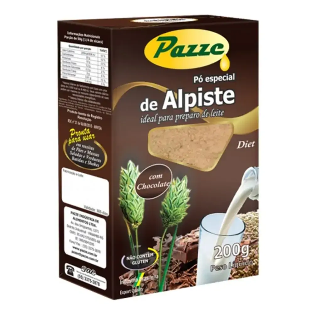 Alpiste Em Po Com Chocolate 200 G Pazze