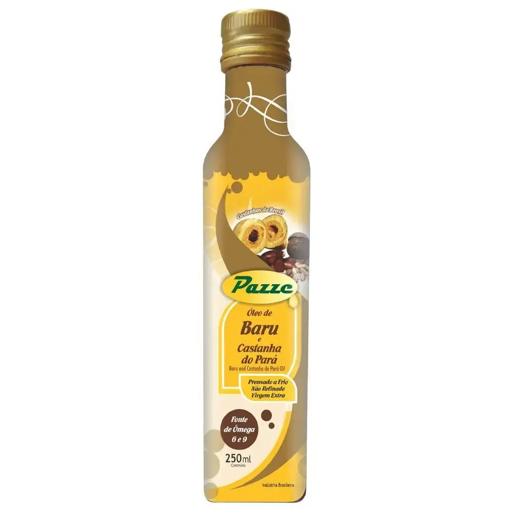 óleo De Baru E Castanha Do Pará 250ml