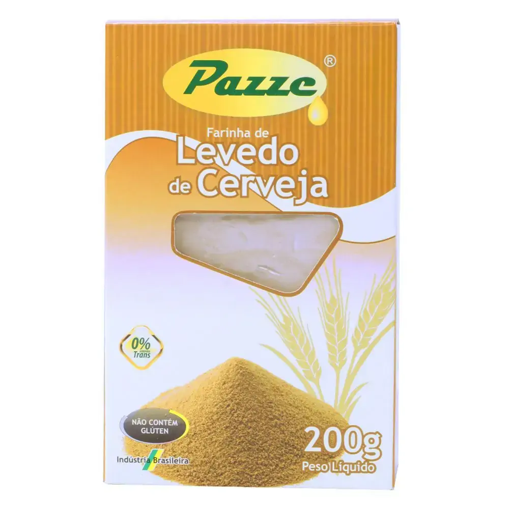 Farinha Levedo Cerveja S/glu 200 G Pazze