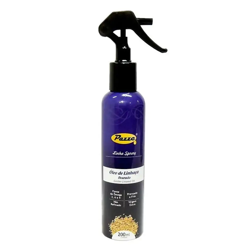 Óleo de Linhaça Dourada Spray Pazze 200ml
