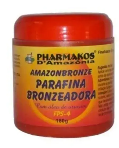 PARAFINA BRONZEADORA CREME 180GR