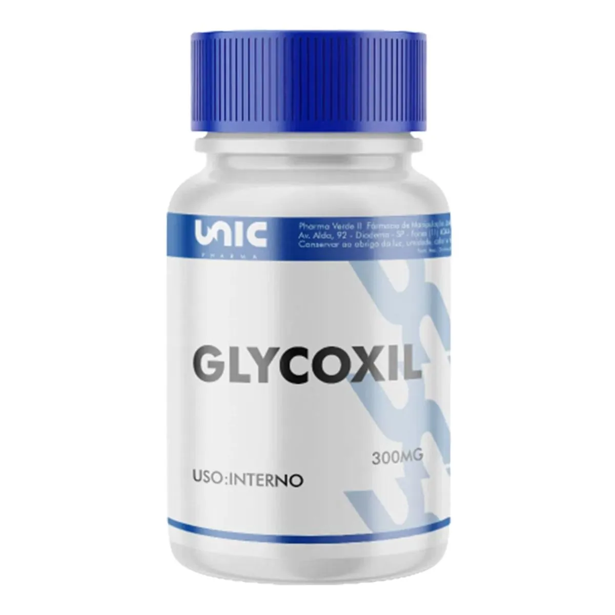Cápsulas para Fumantes - Glycoxil 300mg com selo de autenticidade - 30 Cápsulas