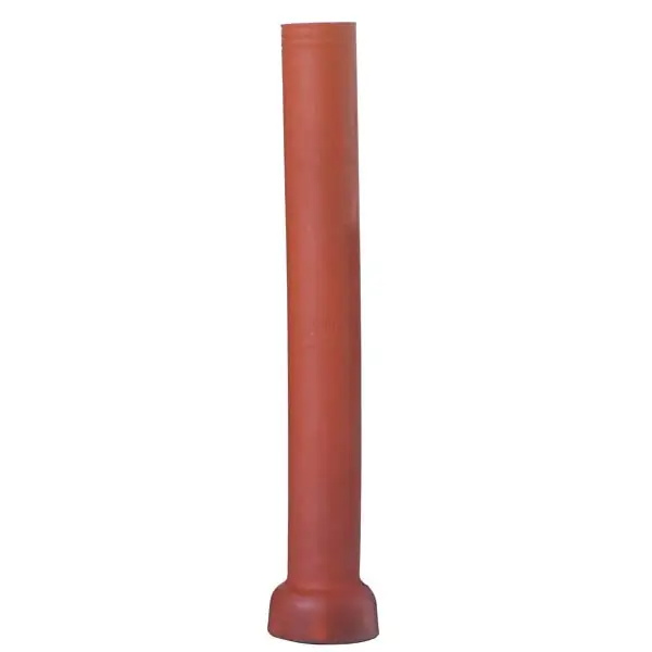Cano Cerâmica para Esgoto 100mm ou 4" 1m Cerâmica Martins