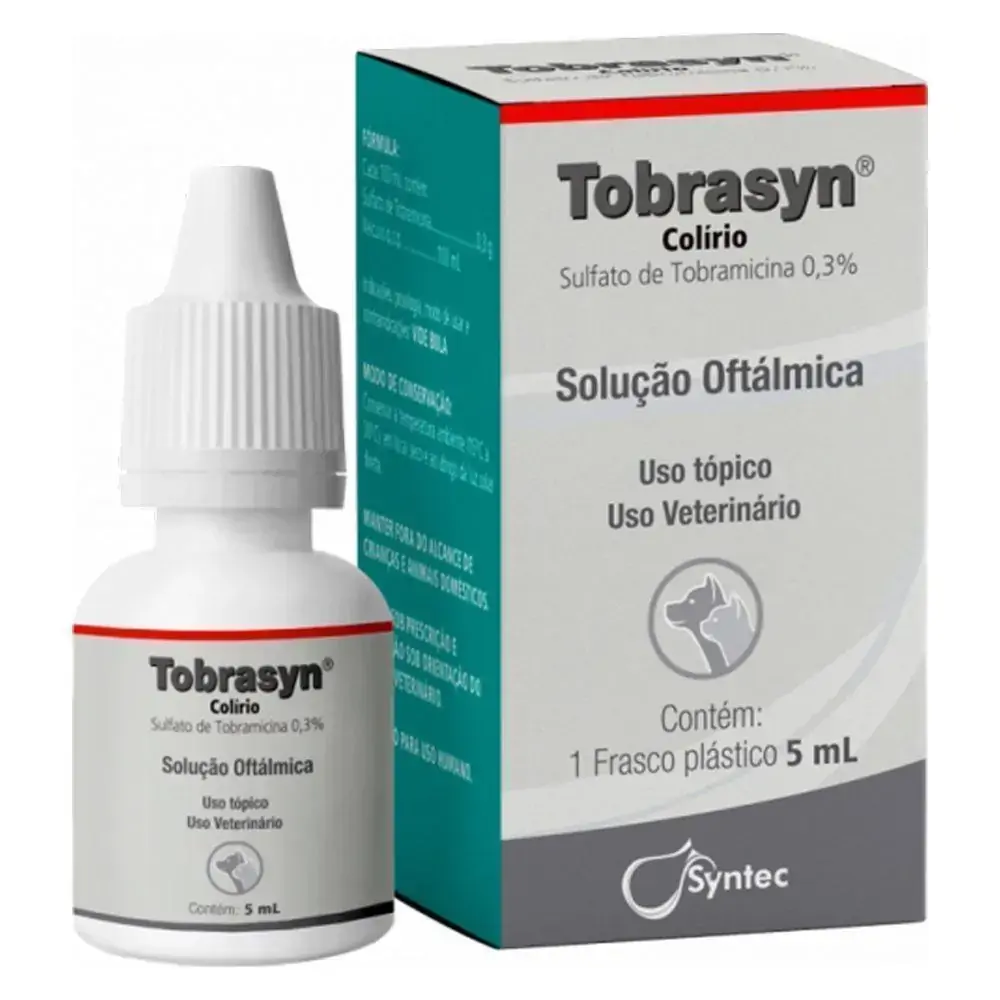 Tobrasyn Colírio 5ml Syntec