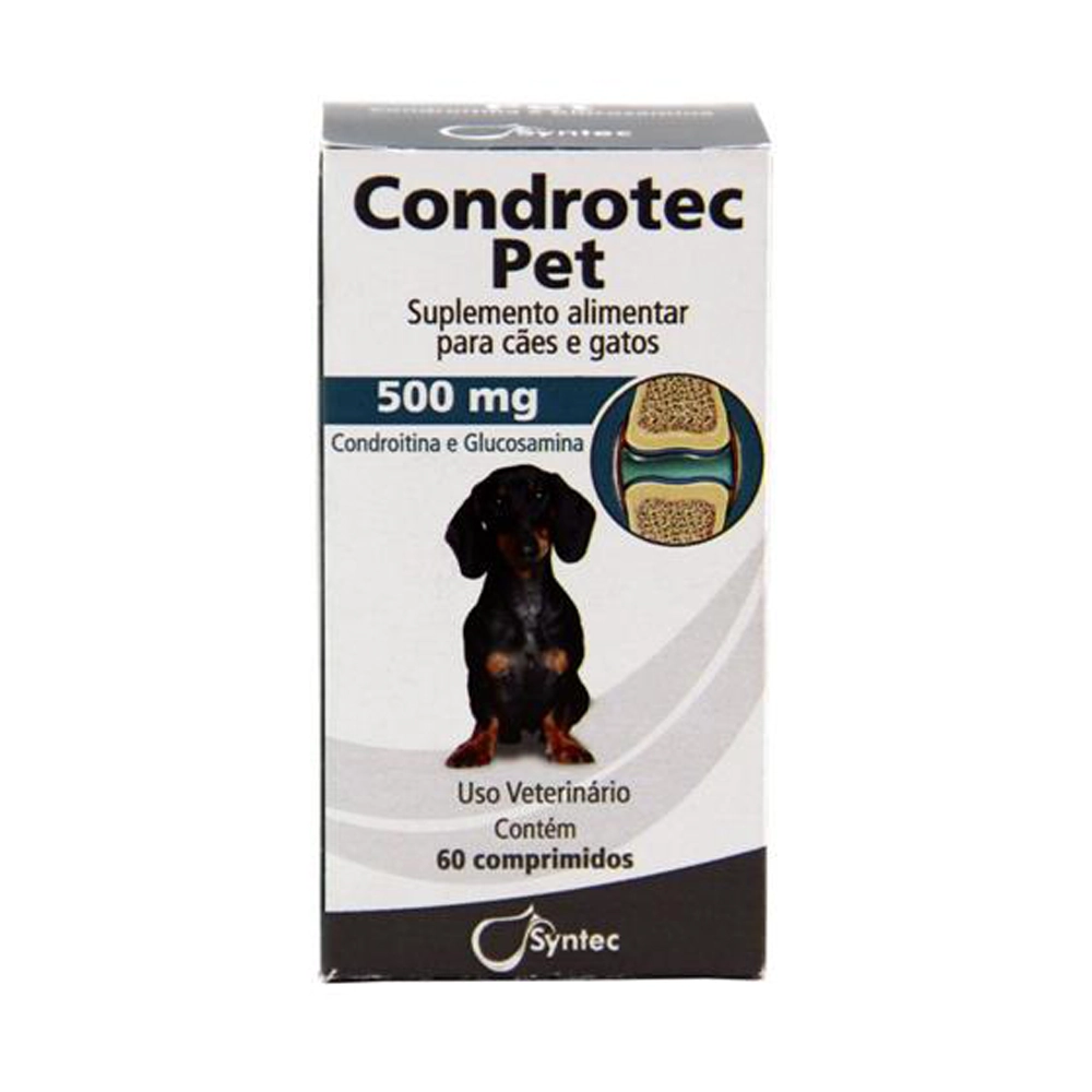 Condrotec Pet 500mg 60 Comprimidos Syntec