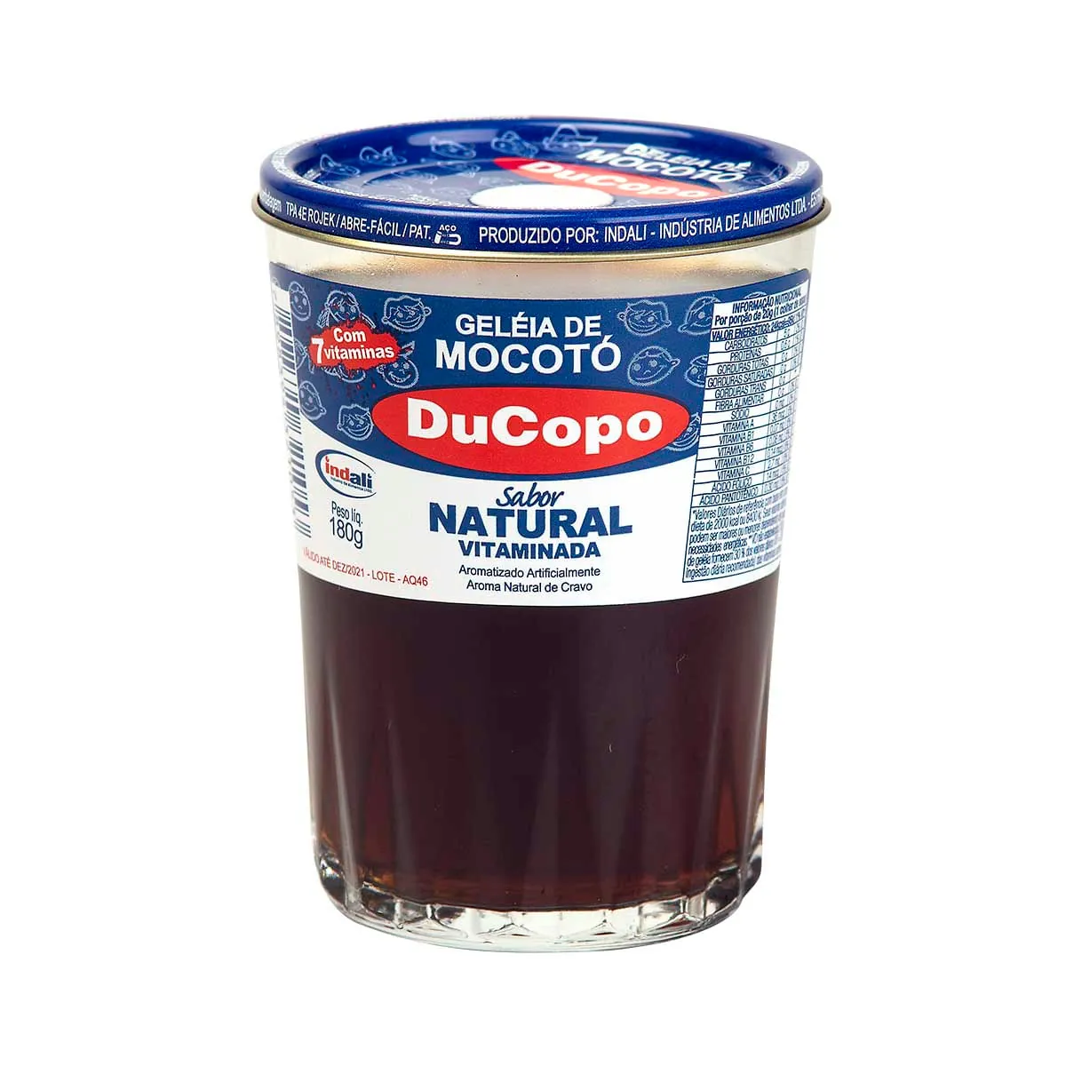 Geleia de Mocotó Sabor Natural DuCopo 180g