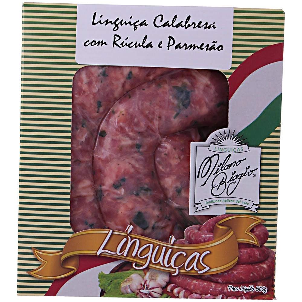 Linguiça Calabresa Com Rúcula Milano