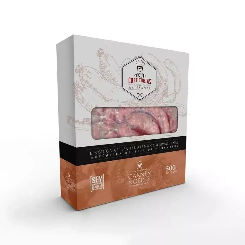 Linguiça Artesanal Alemã com ervas finas Nuremberg Chef Tobias (500g)