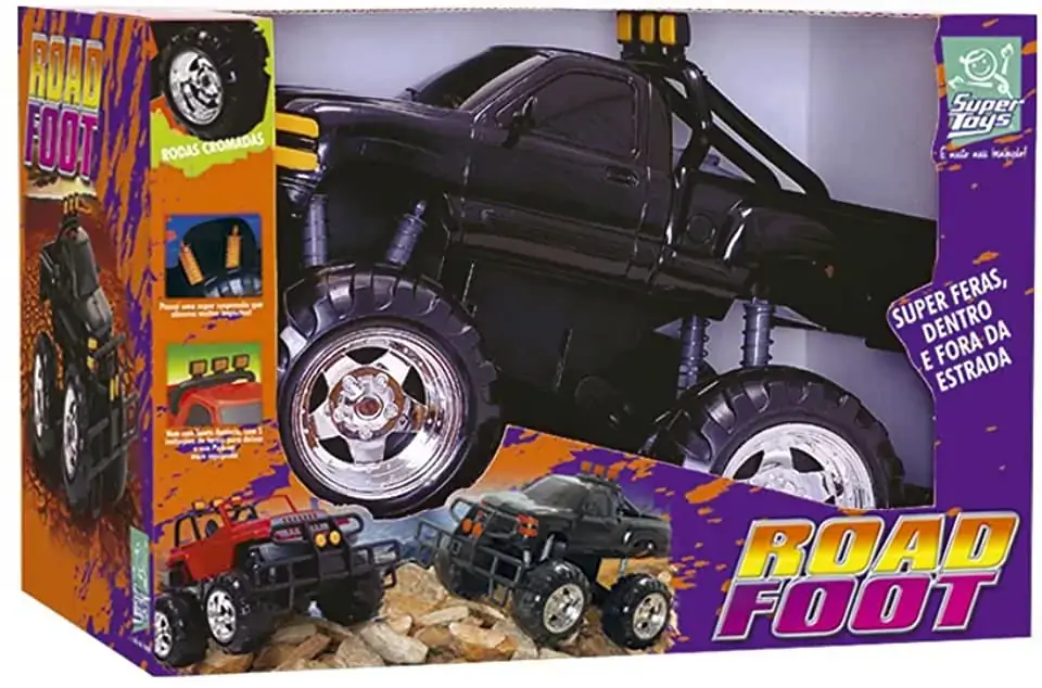 Brinquedo.supertoys Jeep Road Foot