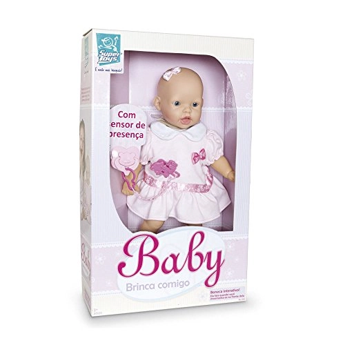 Brinquedo Boneca Baby Brinca Comigo
