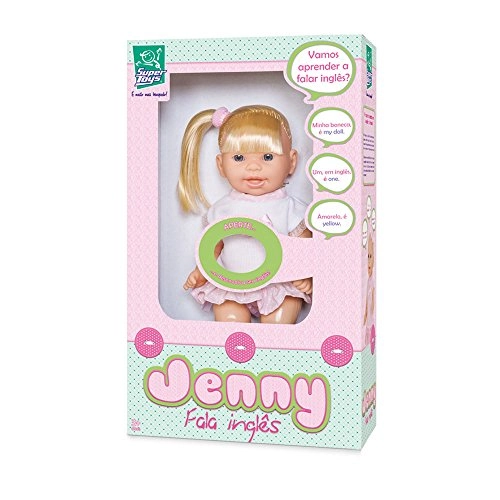 Brinquedo.boneca Jenny Fala Ingles