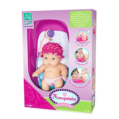 Brinq.super Toys Nenquinha Chuveiro