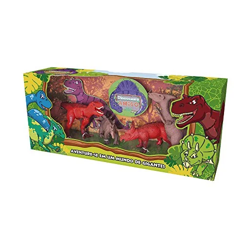 Brinq.super Toys Dinossauro Amigo 4/1un