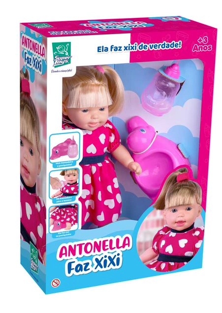 Boneca Antonela Xixi Sup.toys