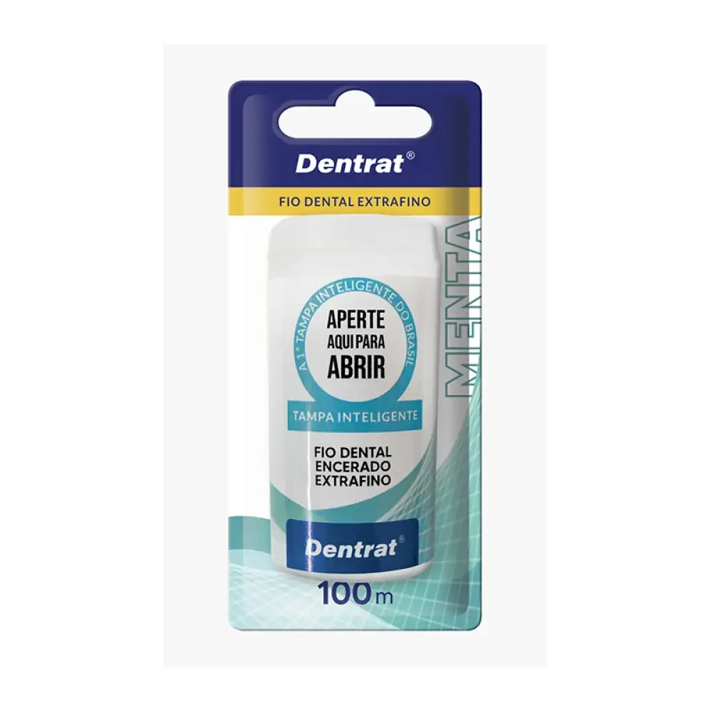 Fio Dental Dentrat Encerado 10