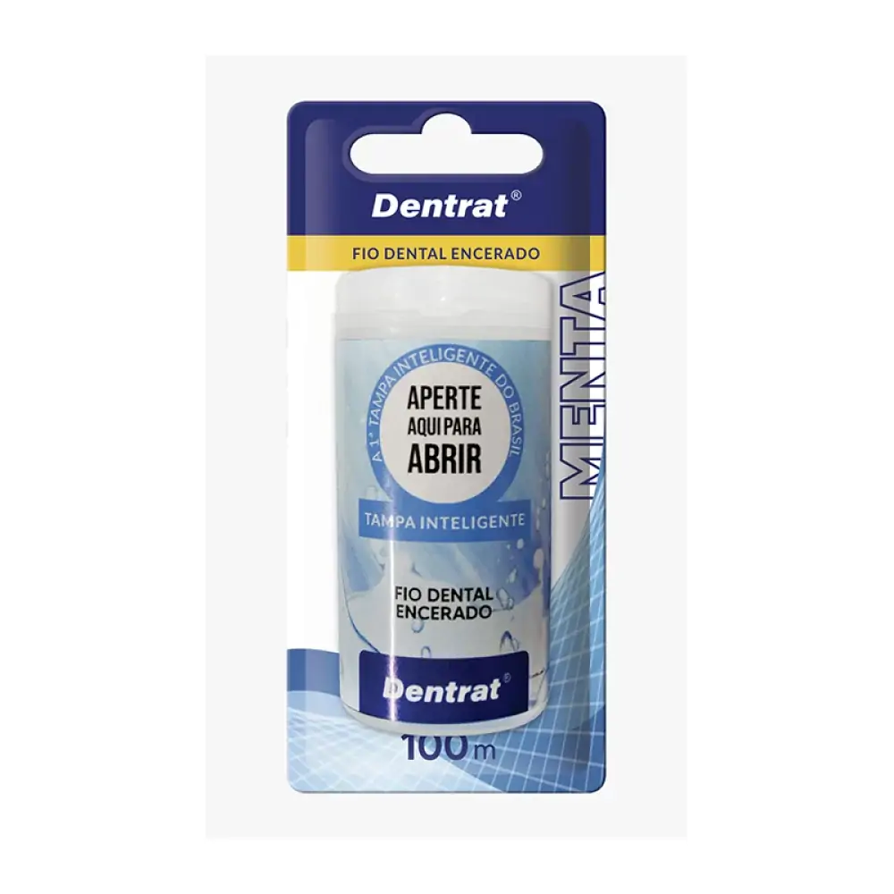Fio Dental Dentrat Encerado 10