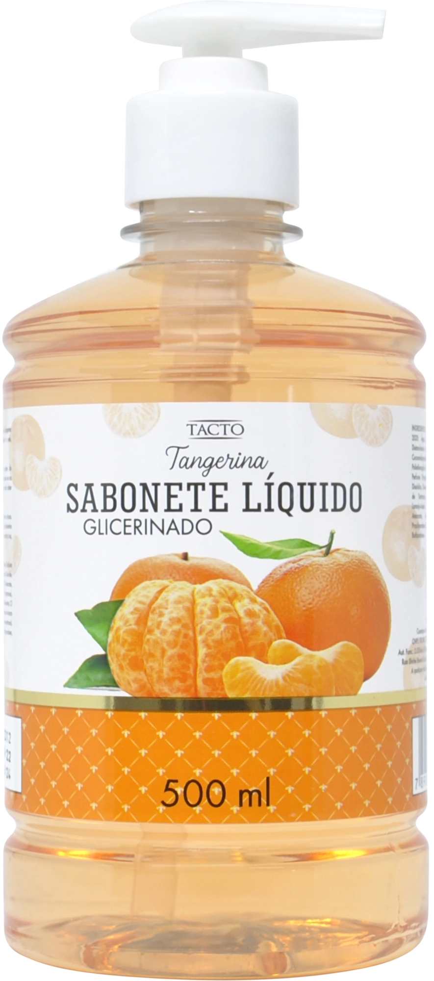 Sabonete Tacto Tangerina 500ml