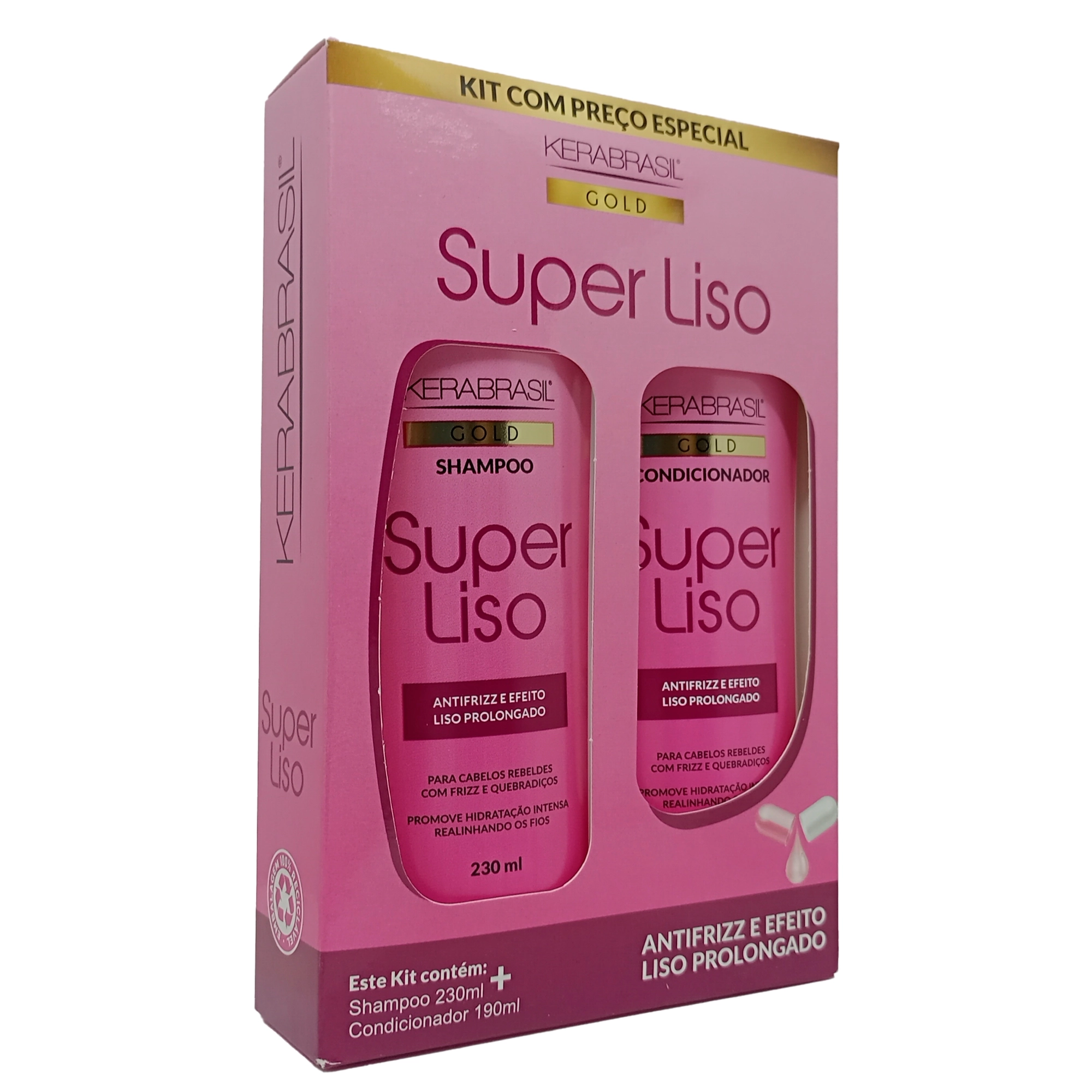 Kit Super Liso Sh E Cond 230ml/190ml