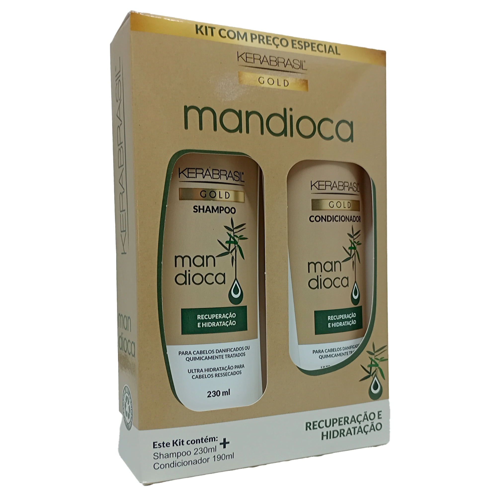 Kit Mandioca Sh E Cond 230ml/190ml