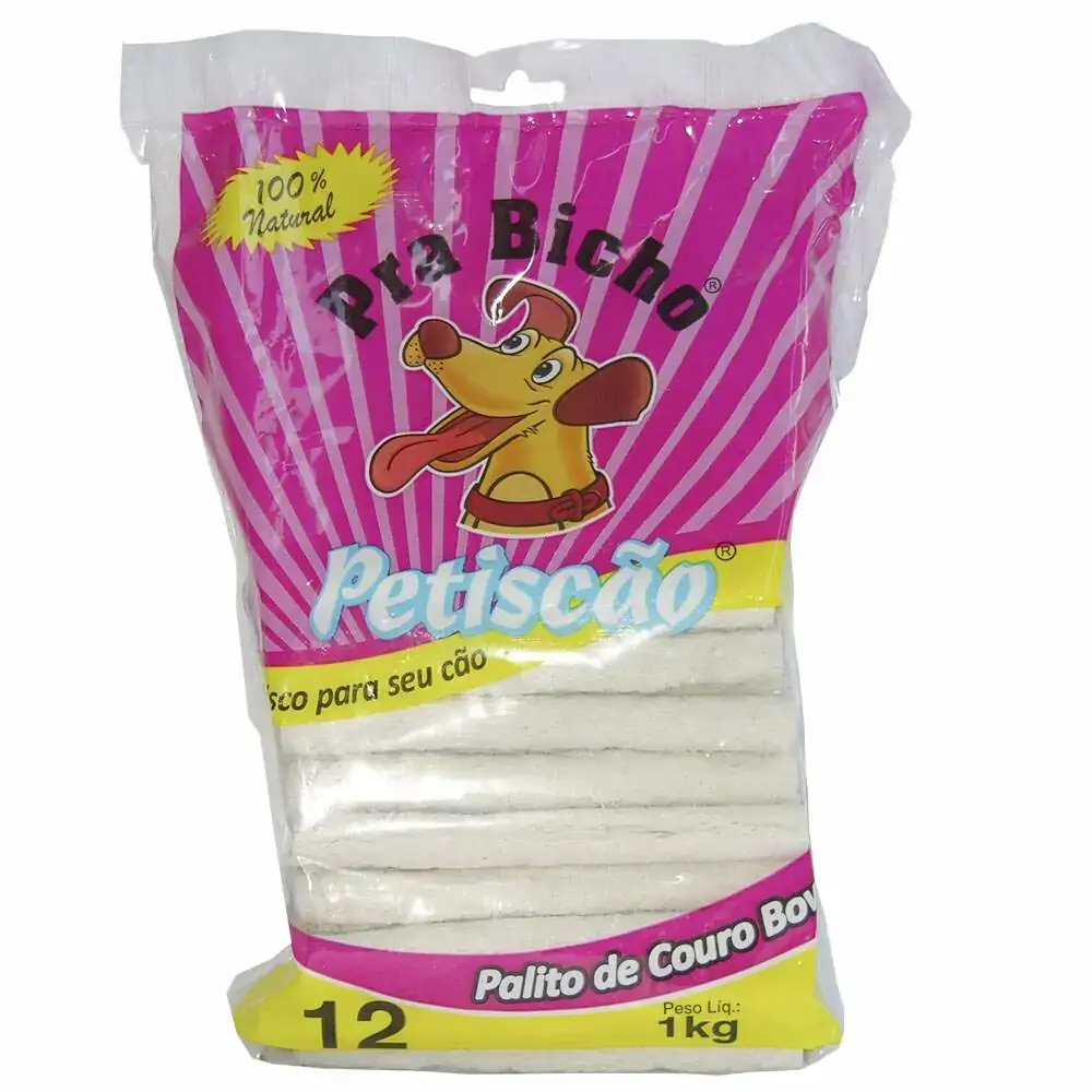 Osso Petiscão Para Cães Palito 1kg