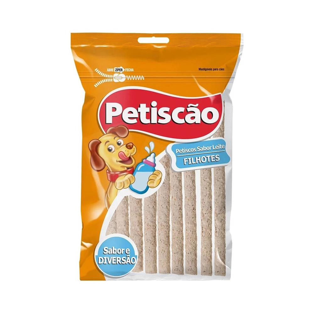 Osso Petiscão Cães Palito Leite