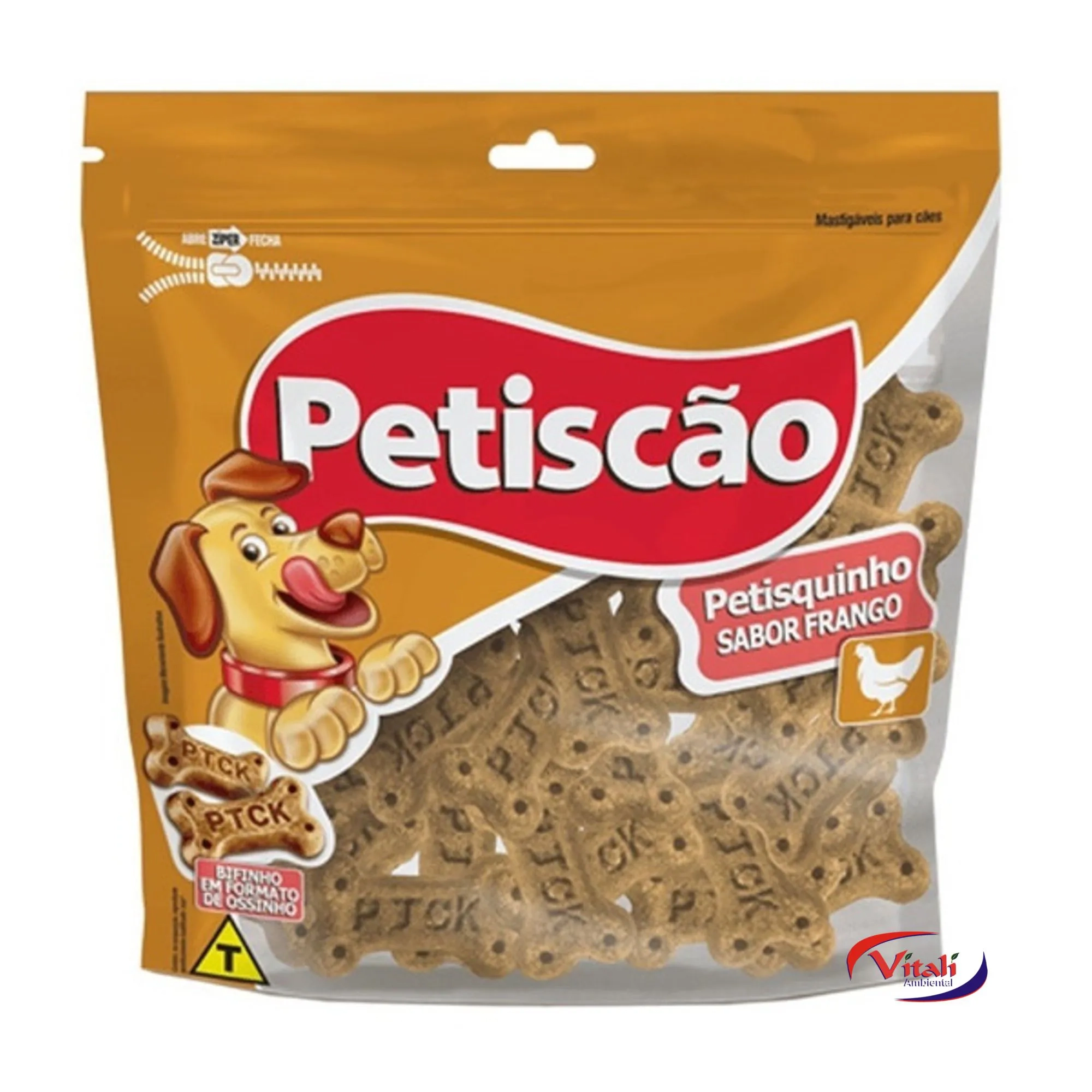 Bifinho Ossinho Frango Petiscão 1kg