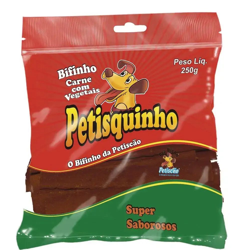 Snack Caes Petisquinho 250gr Vegetais