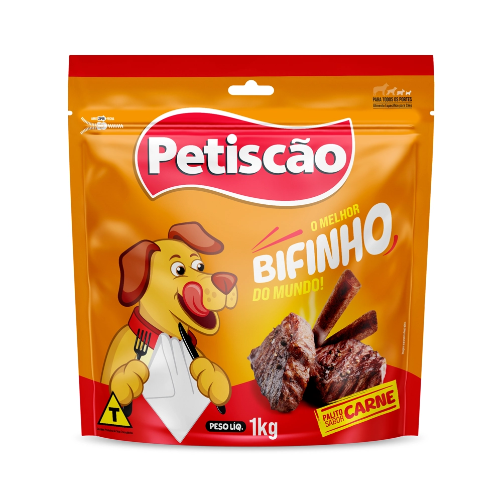 Snack Caes Petisquinho 1kg Car