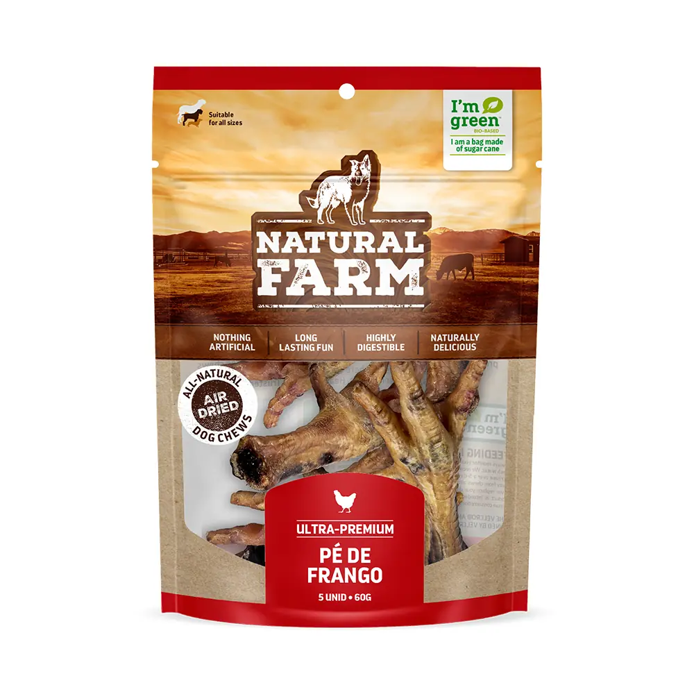 Pe De Frango C/5 Un 60g Natural Farm 279092