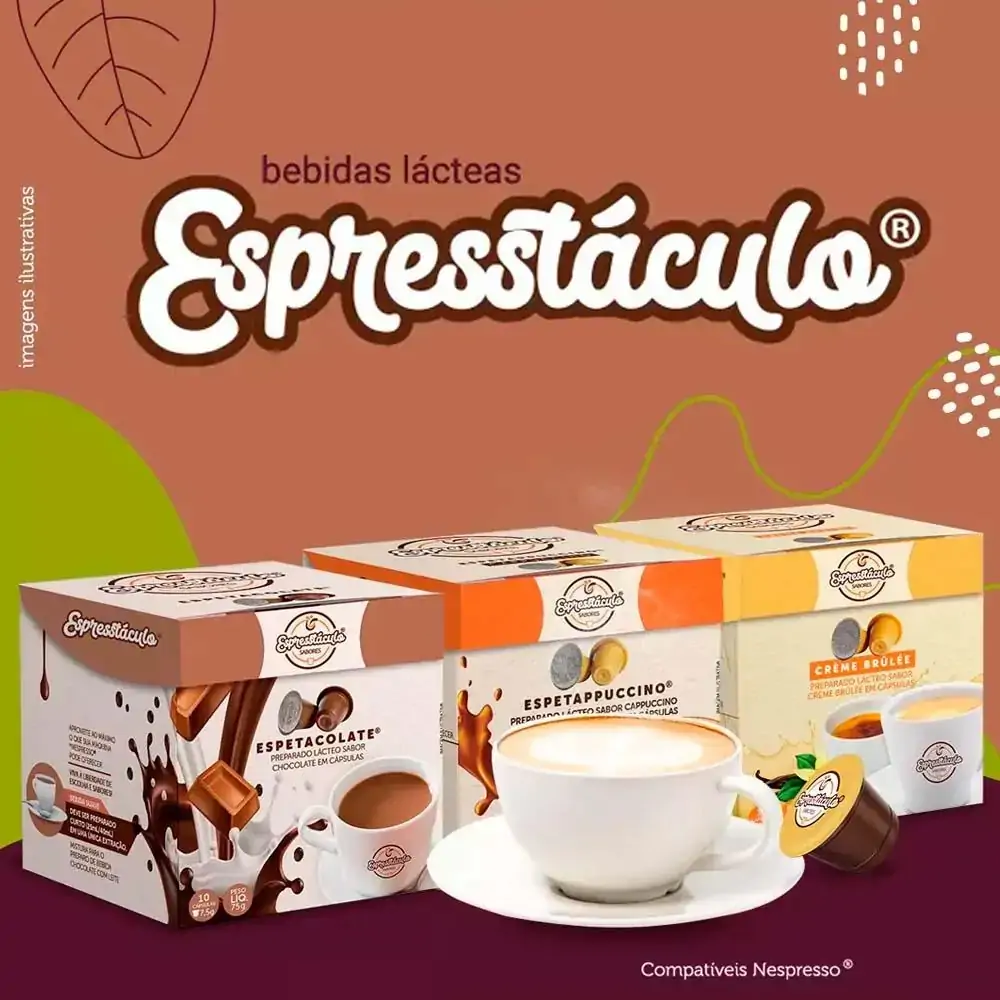 Cápsula De Capuccino Canela Gourmet Capresso 10un