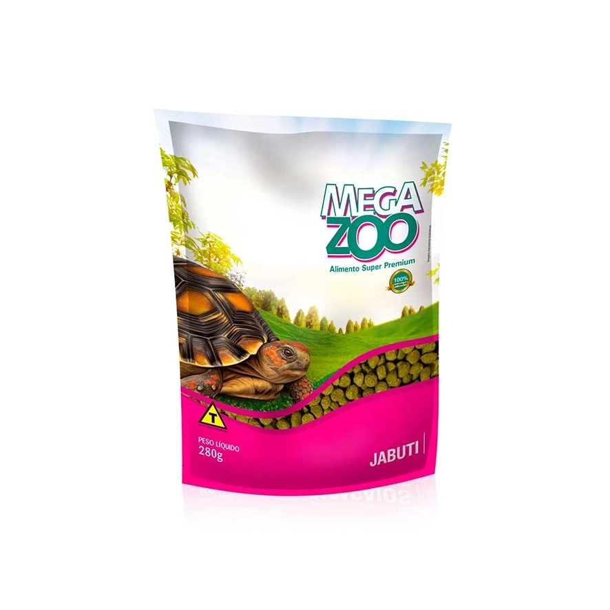 Ração Extrusada para Jabuti Megazoo 280g