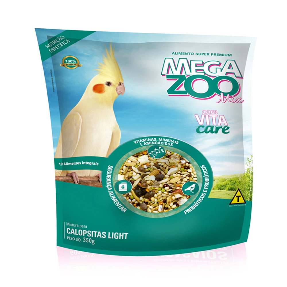 Ração Megazoo Para Calopsitas Mix Light 350g