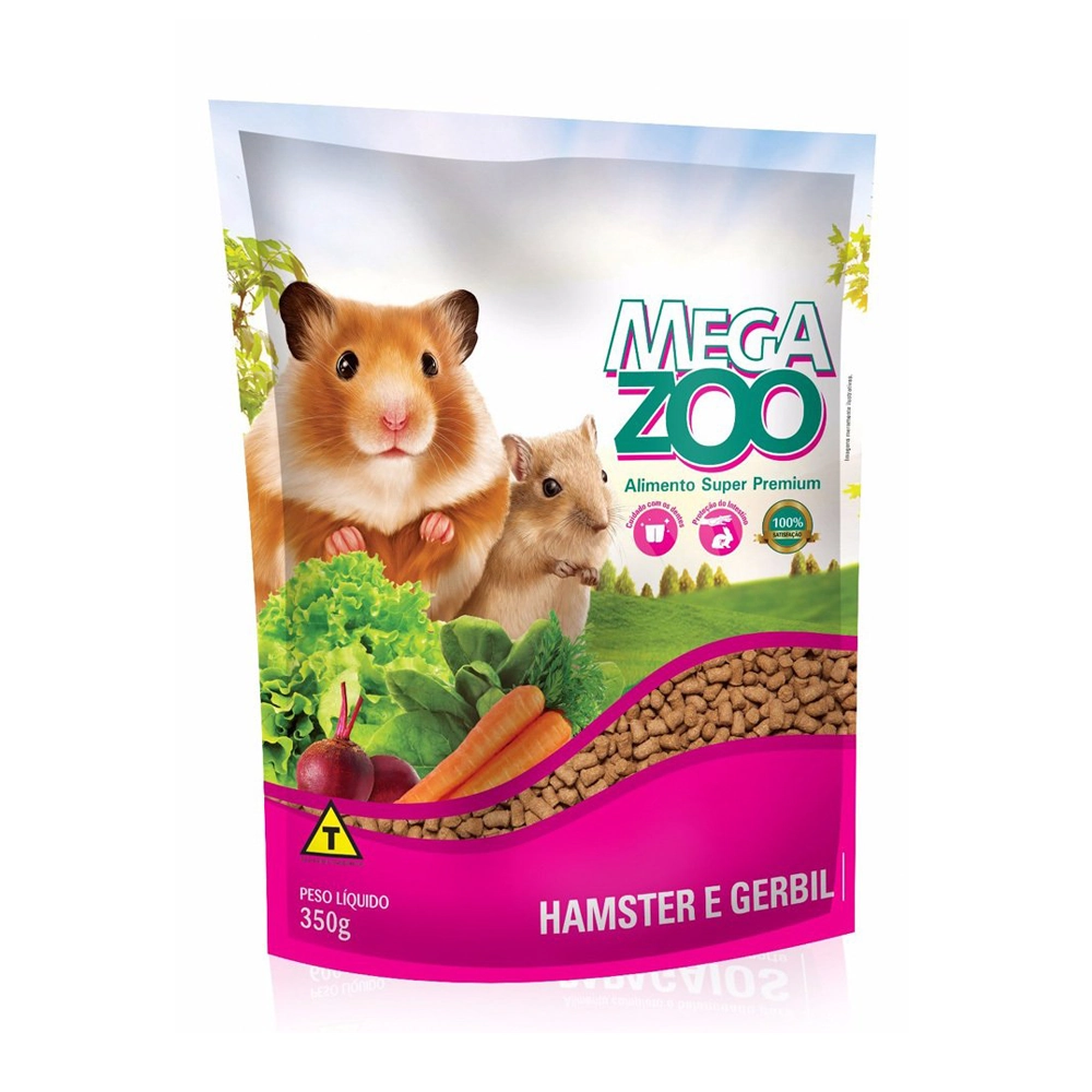 Ração para Hamster e Gerbil Megazoo 350g