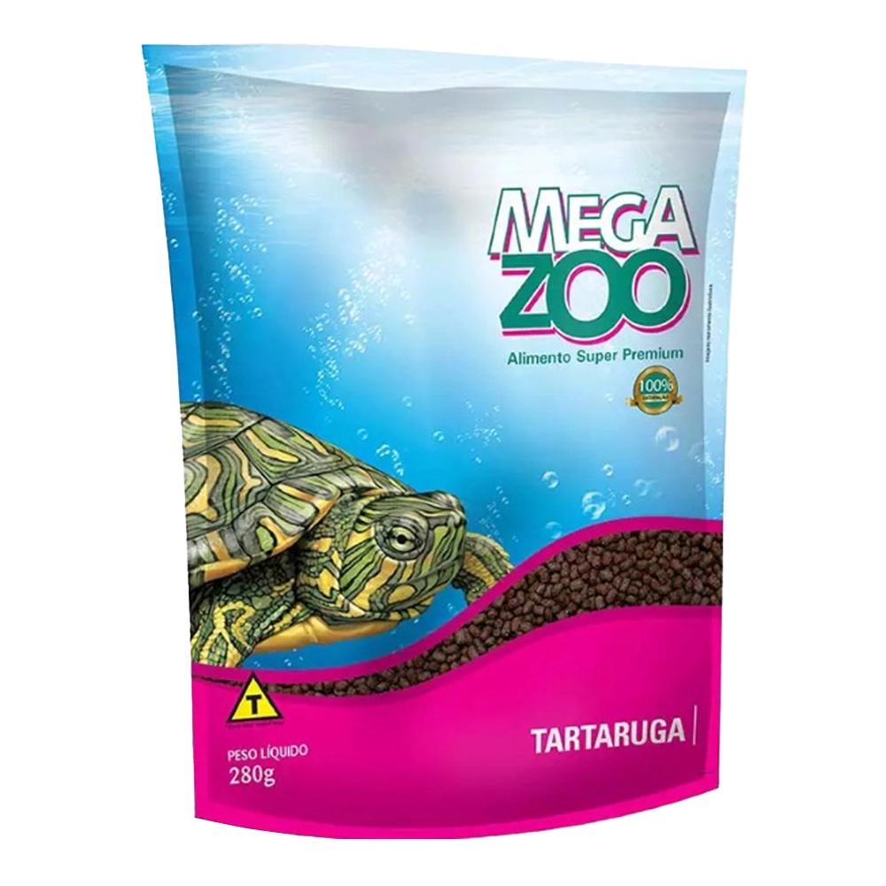 Ração Extrusada para Tartaruga Megazoo 280g