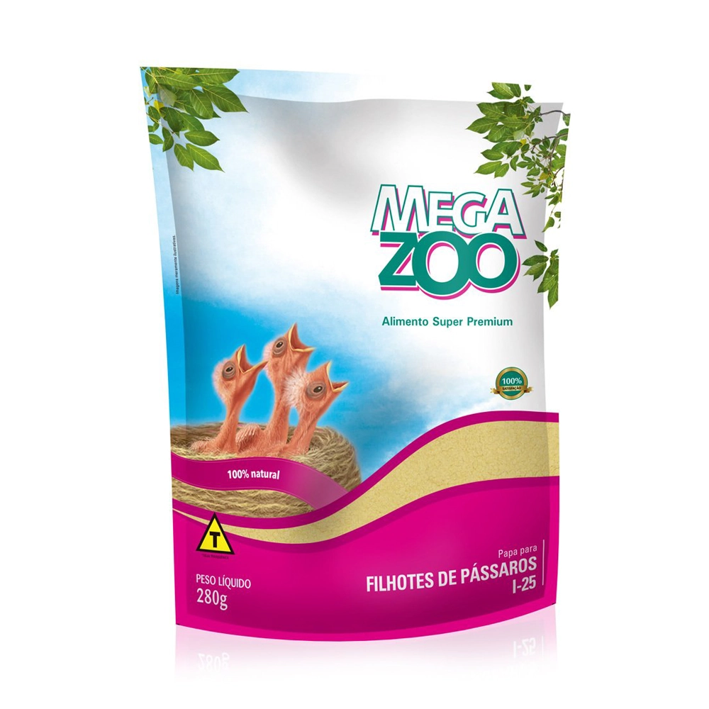 Megazoo Papa Filhote De Passaros I 25 280g