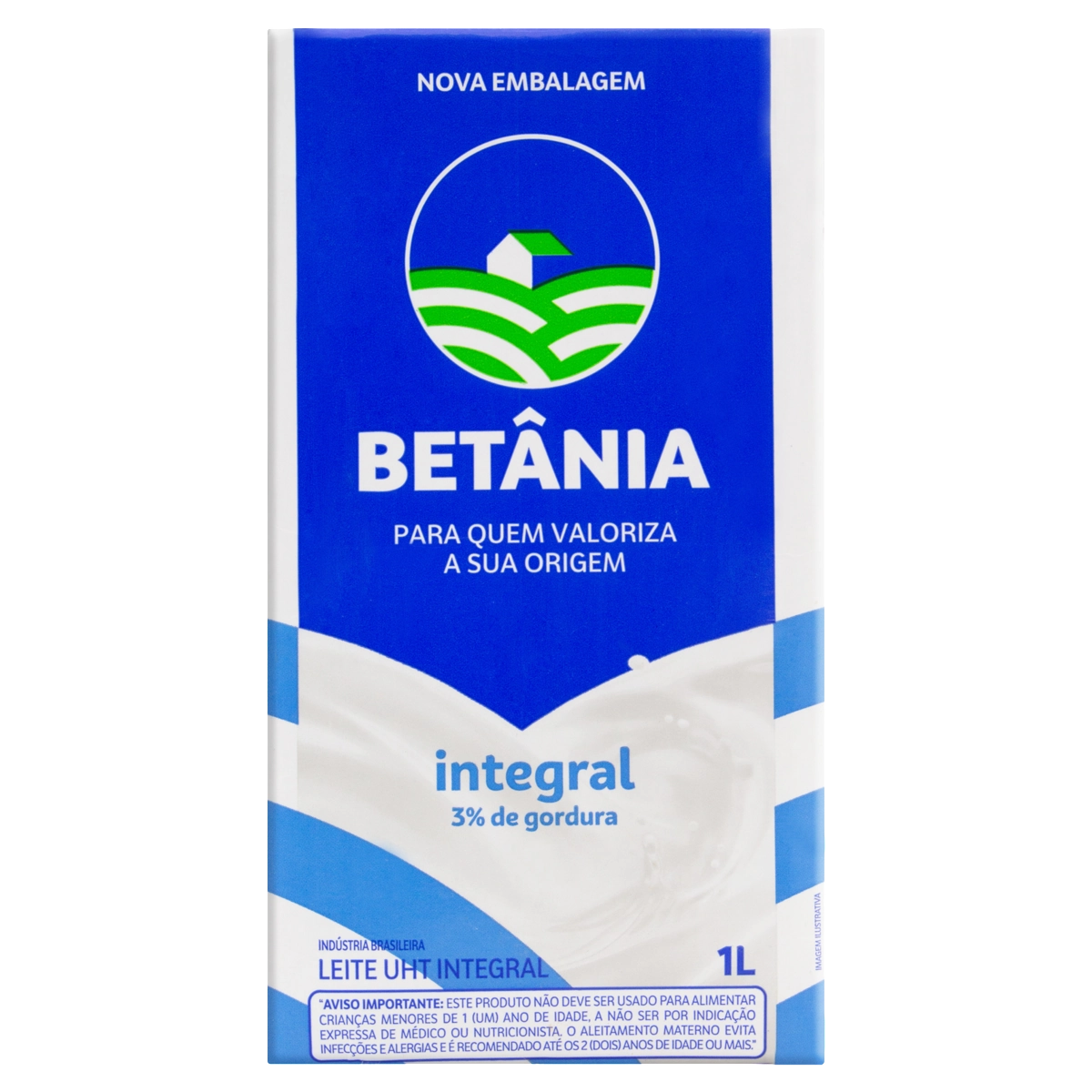 Leite Uht Integral Betânia Caixa 1l