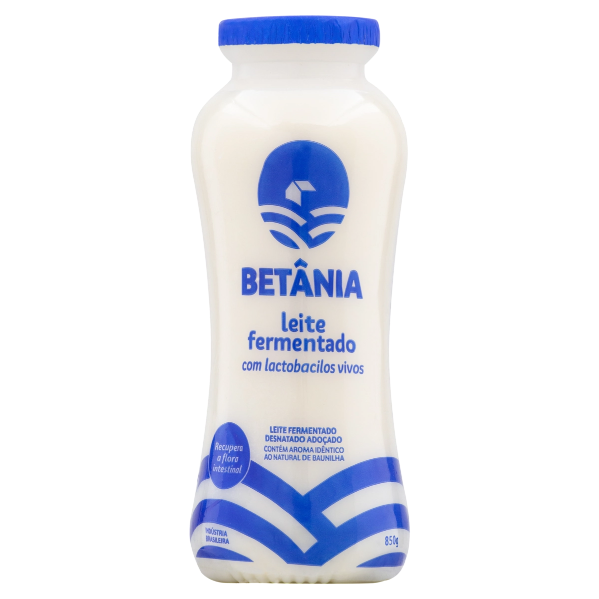 Leite Fermentado Desnatado Betânia Garrafa 850g Embalagem Econômica