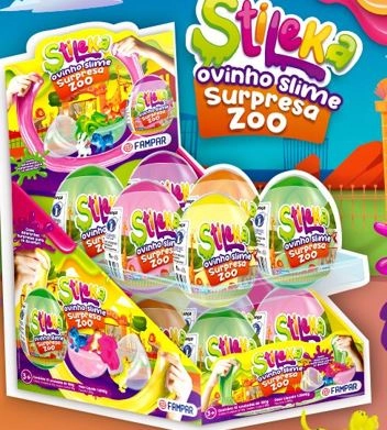 Ovinho Slime Surpresa Zoo