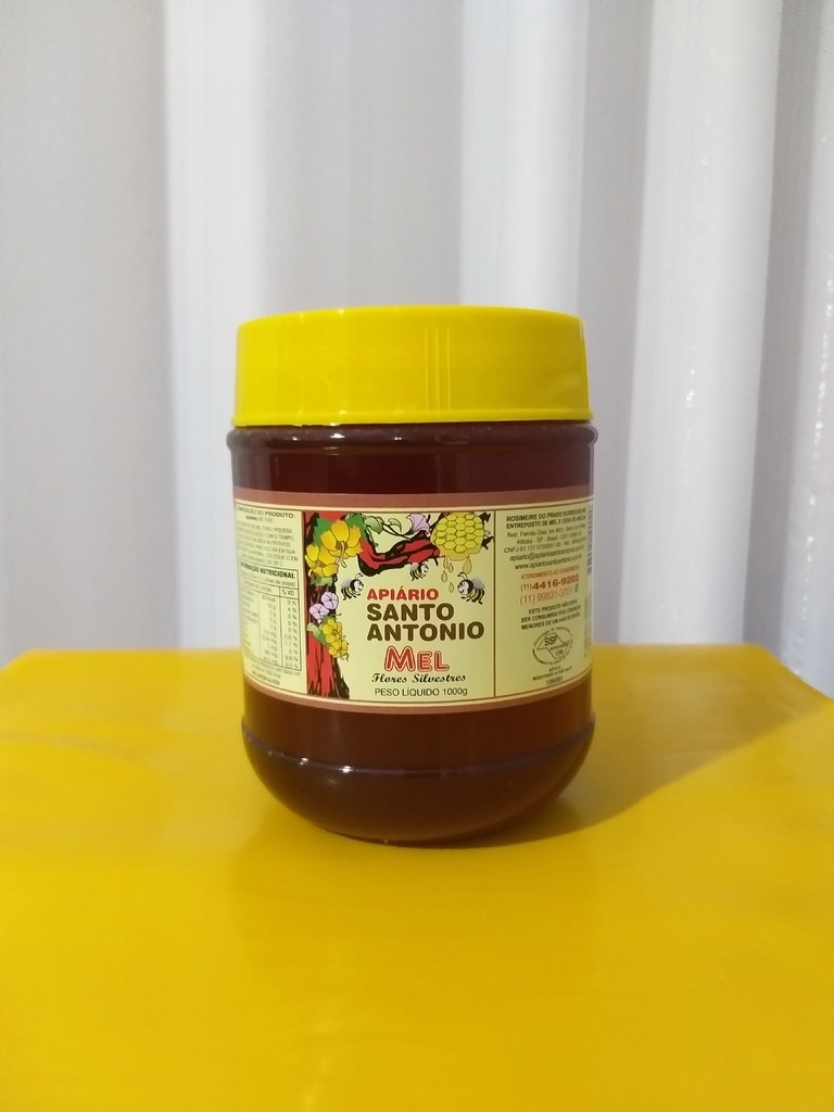 Mel Silvestre 1000g Apiario Santo Antonio