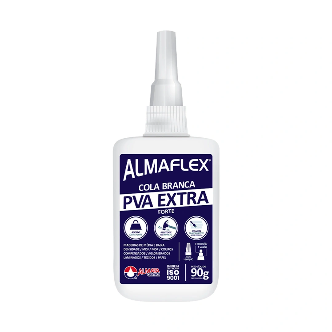 Cola Pva Extra Forte Almaflex 90g