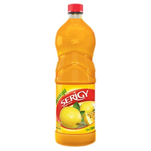 Refresco Concentrado Maracujá Serigy Garrafa 1l