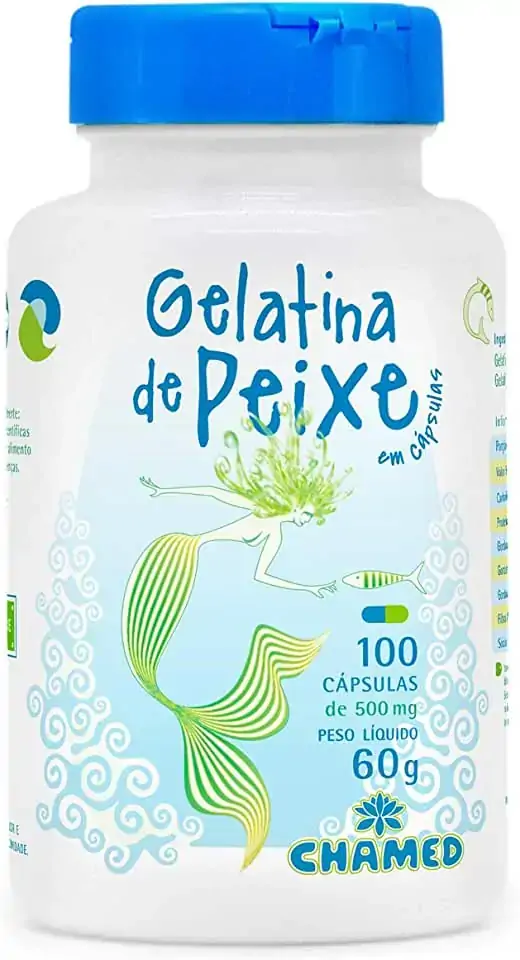 Gelatina De Peixe 100 Caps